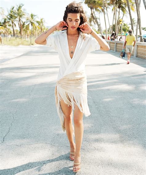 Chiara Scelsi InStyle US Beach Fashion Editorial
