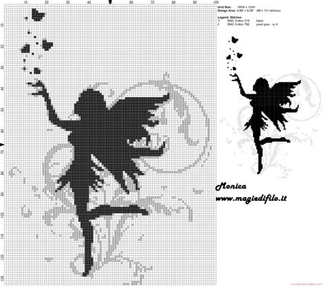 The dimensions counted cross stitch kit helps you to. Black fairy cross stitch pattern - free cross stitch ...