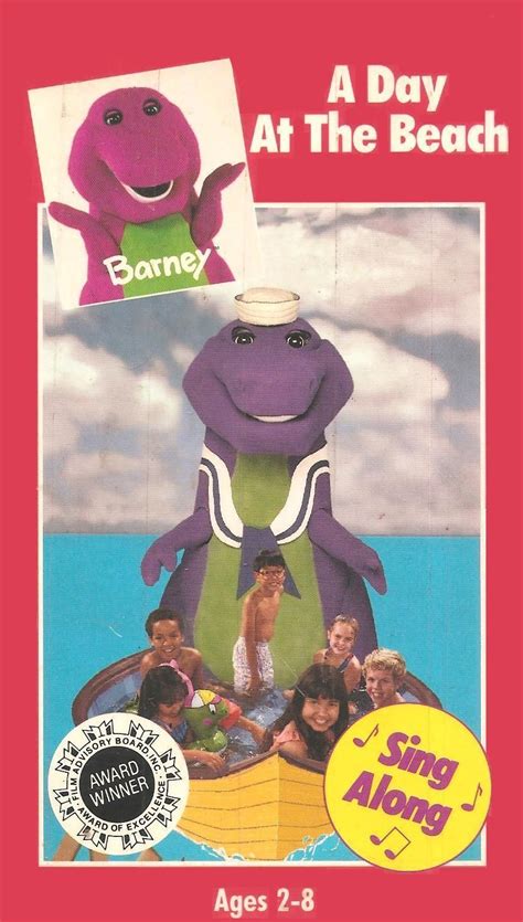 Barney A Day At The Beach Vhs Childhood Tv Shows 90s Childhood