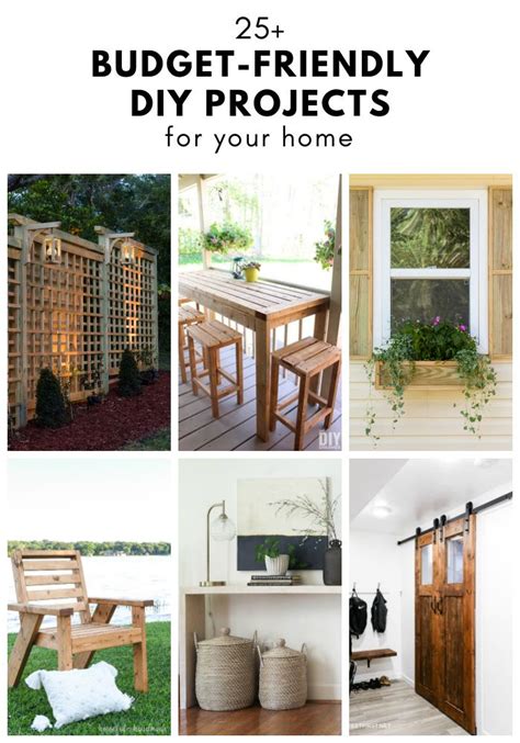 25 Budget Friendly Diy Projects For Your Home Wood Table Diy Diy