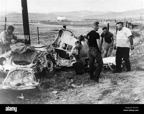 James Dean Mortal Accidente De Coche Fotografía De Stock Alamy