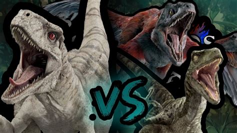 Velociraptor Vs Atrociraptor Vs Pyroraptor Rap Jurassic World