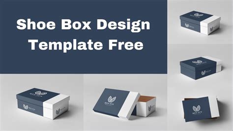 Shoe Box Design Shoe Box Design Template Free Youtube