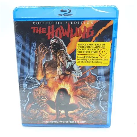 The Howling Blu Ray Scream Factory Werewolf Horror Movie Brand New