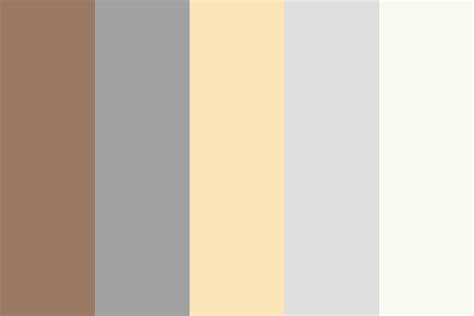 Gray And Brown Color Palette