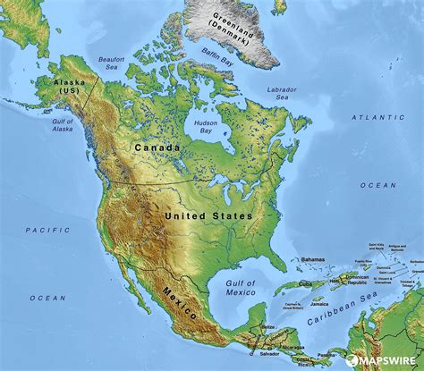 mapa de america del norte mapa fisico geografico politico images sexiz pix