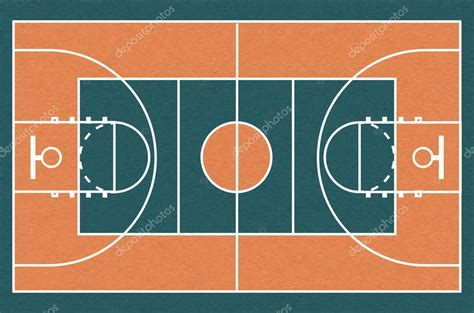 Basketball Court Vector — Stock Vector © Axelwolf 158056162