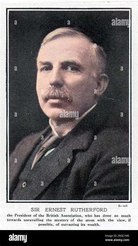 Ernest Rutherford 1871 1937 British Physicist Awarded 1908 Nobel