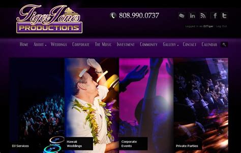 Dj Kona Dance Redesign Simcomedia Professional Web Design