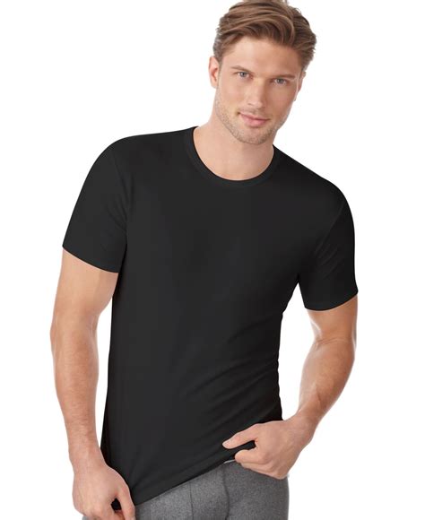 Lyst Calvin Klein Men S Cotton Stretch Crew Neck T Shirt Pack Nu In Black For Men