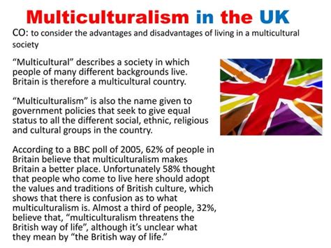 Multiculturalism In The Uk Ppt