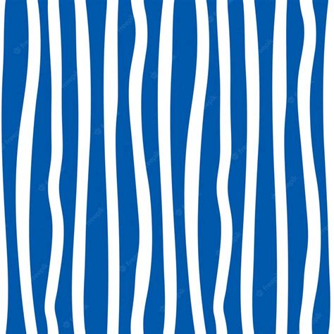 Premium Vector White Vertical Wavy Lines Seamless Pattern With Blue