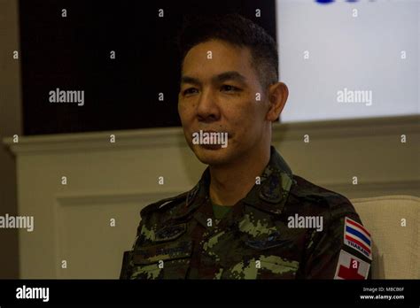 Royal Thai Army Maj Gen Chana Limitlaohapan Attends The Humanitarian