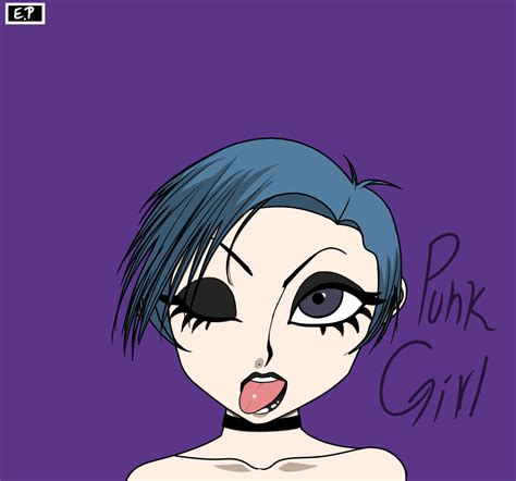 Punk Girl By Eroprofanador On Newgrounds
