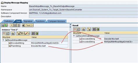 Base64 Encoding And Decoding UDFs For PI PO Example SAP Integration Hub
