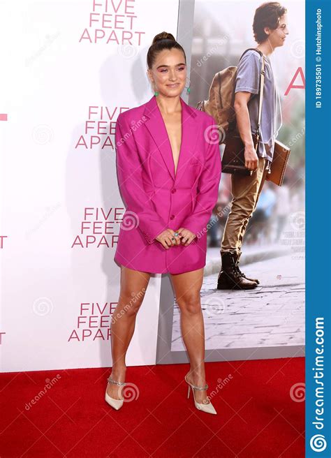 Five Feet Apart Premiere Editorial Photo Image Of Event 189735501
