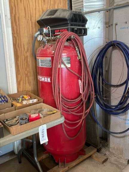 Craftsman 6hp 60 Gal Air Compressor United Edge Real Estate And Auction