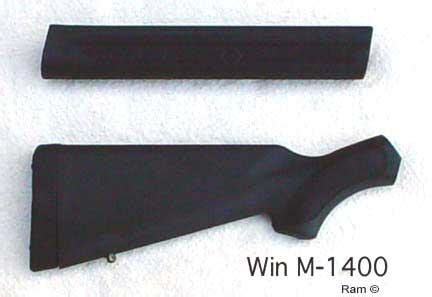 Hoosier Gun Works Champion Winchester Stock And Forend Set Black