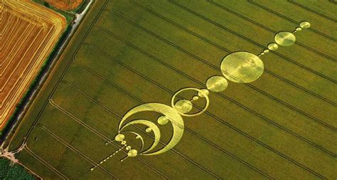Aerial Image Of Crop Circles Wiltshire England United Kingdom Bing