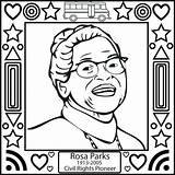 Coloring History Month Rosa Parks Cj Walker Bus Madam Printables Activities Preschool Printable Preschoolers Sheets Luther Martin Drawing King Sheet sketch template