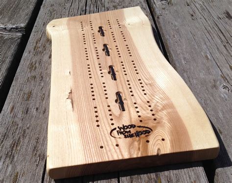 With big, easy to read cards, clear interface, hand picked sounds and an amazing artificial intelligence, cribbage * will offer you an experience like no other app. 5" x 15" Cribbage Board Small - Ash | Wood From The Hood