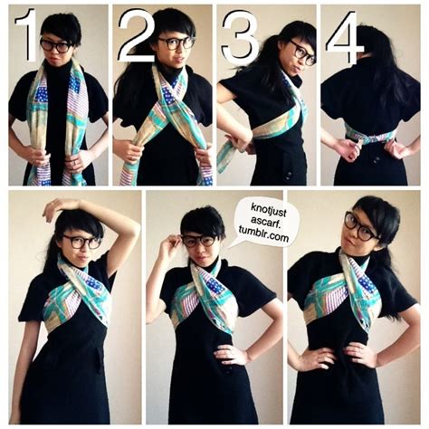 Knot Just A Scarf Scarf Tying And Styling Blog — 150 Ways Of How To
