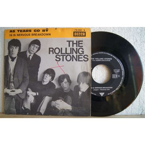 As Tears Go By 19th Nervous Breakdown By The Rolling Stones Sp With