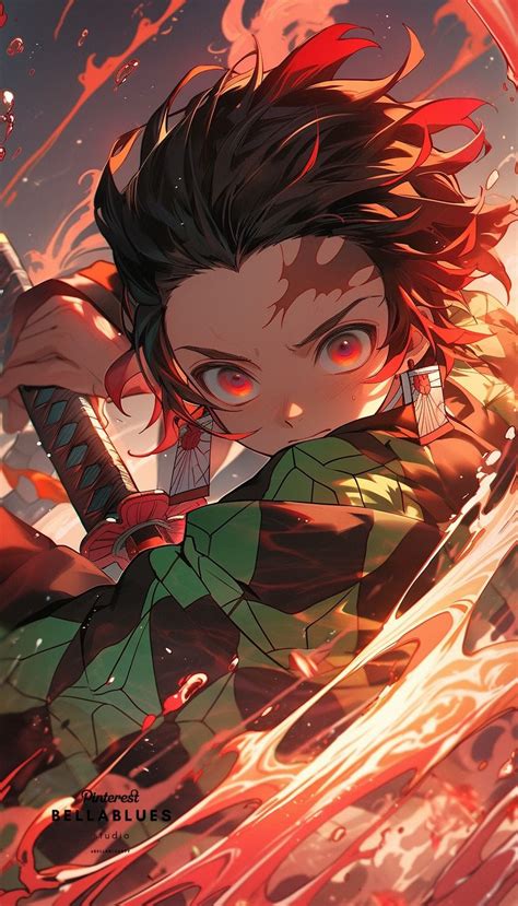 Tanjiro Kamado The Brave Demon Slayer Desenhos De Anime