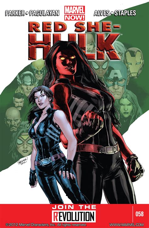 Read Online Red She Hulk Comic Issue 58