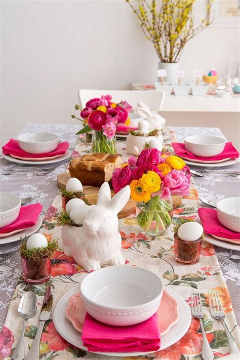 Amazing Bright And Colorful Easter Table Decoration Ideas 40 Homyhomee