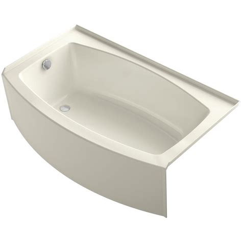 Soaking tubs, as used by the japanese, offer many advantages and can be. KOHLER Expanse 5 ft. Left Drain Soaking Tub in Biscuit-K ...