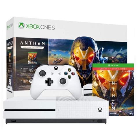 Console Xbox One S 1tb Bundle Anthem Branco Netshoes