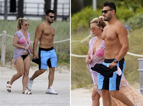 Britney Spears With Boyfriend Sam Asghari In Miami Florida Page 2 Of