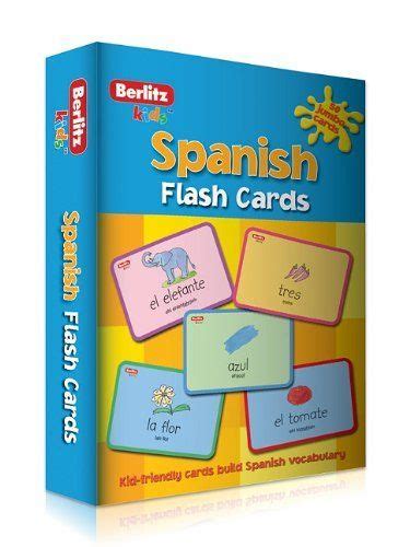 Spanish Berlitz Kids Flash Cards By Berlitz Publishing £374