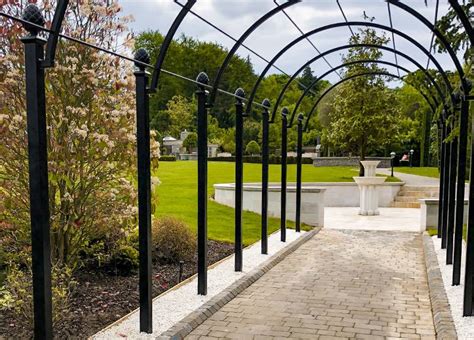 The most common plant support material is metal. Manufacturer of luxurious metal garden structures for ...