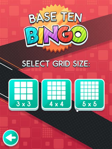 🕹️ Play Base Ten Bingo Game Free Online Base 10 Numbers Math Video