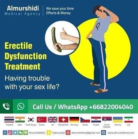 Erectile Dysfunction ED Treatment In Bangkok Thailand Almurshidi Medical Tourism Best