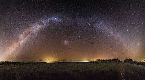Milky Way Rising In Regional Queensland Australia Just Space