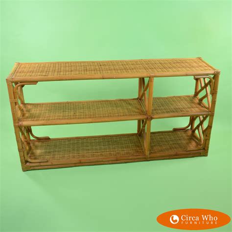 Wicker and rattan console tables. Rattan Console Table | Rattan, Console table, Decor