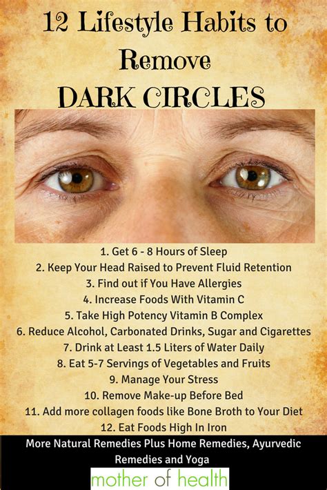 How To Remove Dark Circles Under The Eyes Remove Dark Circles Dark