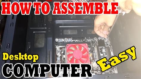 How To Assemble Desktop Computer Tagalog Youtube