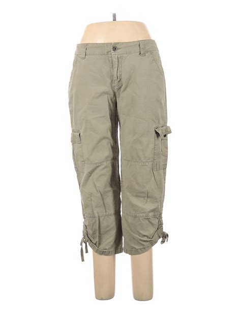 Sonoma Life Style Women Green Cargo Pants 12 Ebay