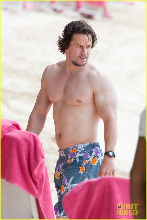 Mark Wahlberg Shows Off His Hot Beach Body Again In Barbados Photo
