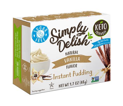 Simply Delish Vanilla Natural Pudding And Pie Filling Gf 44g Health