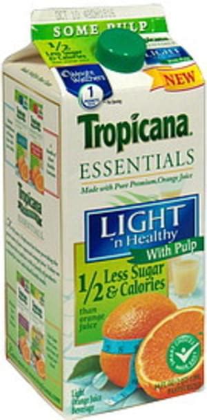 Tropicana With Pulp Orange Juice 64 Oz Nutrition Information Innit