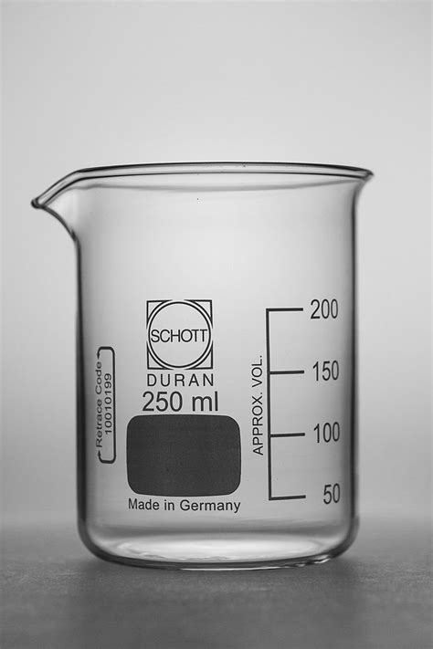 Bottle, 250 ml, schott, 45mm blue cap. File:Schott Duran Beaker low form 250ml.jpg - Wikimedia ...