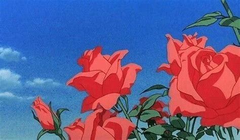 Aesthetic Anime 90s Anime Flower Aesthetic Anime Rosé 