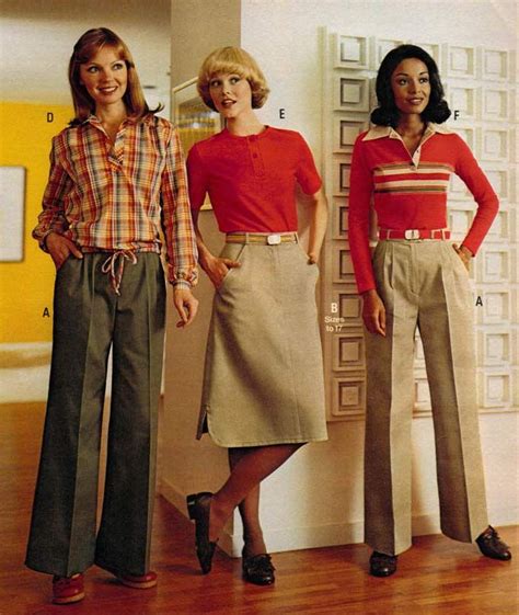 1970s Fashion Women 1970s Fashion 1977 Fashion