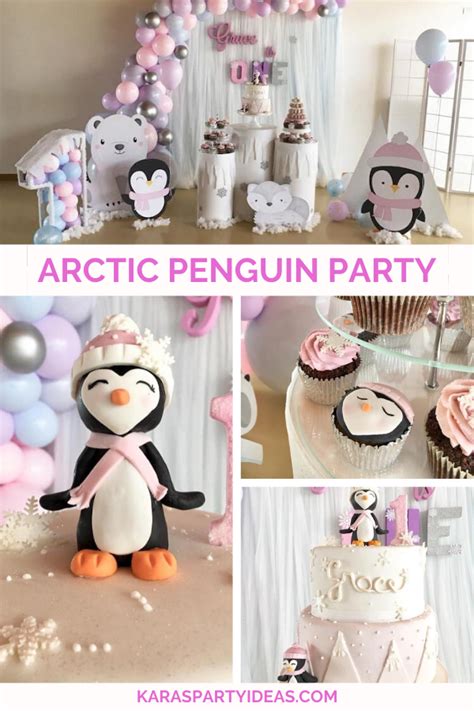 Karas Party Ideas Arctic Penguin Party Karas Party Ideas Penguin