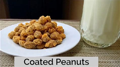 Coated Peanuts Recipe Karanga Za Mayai Youtube